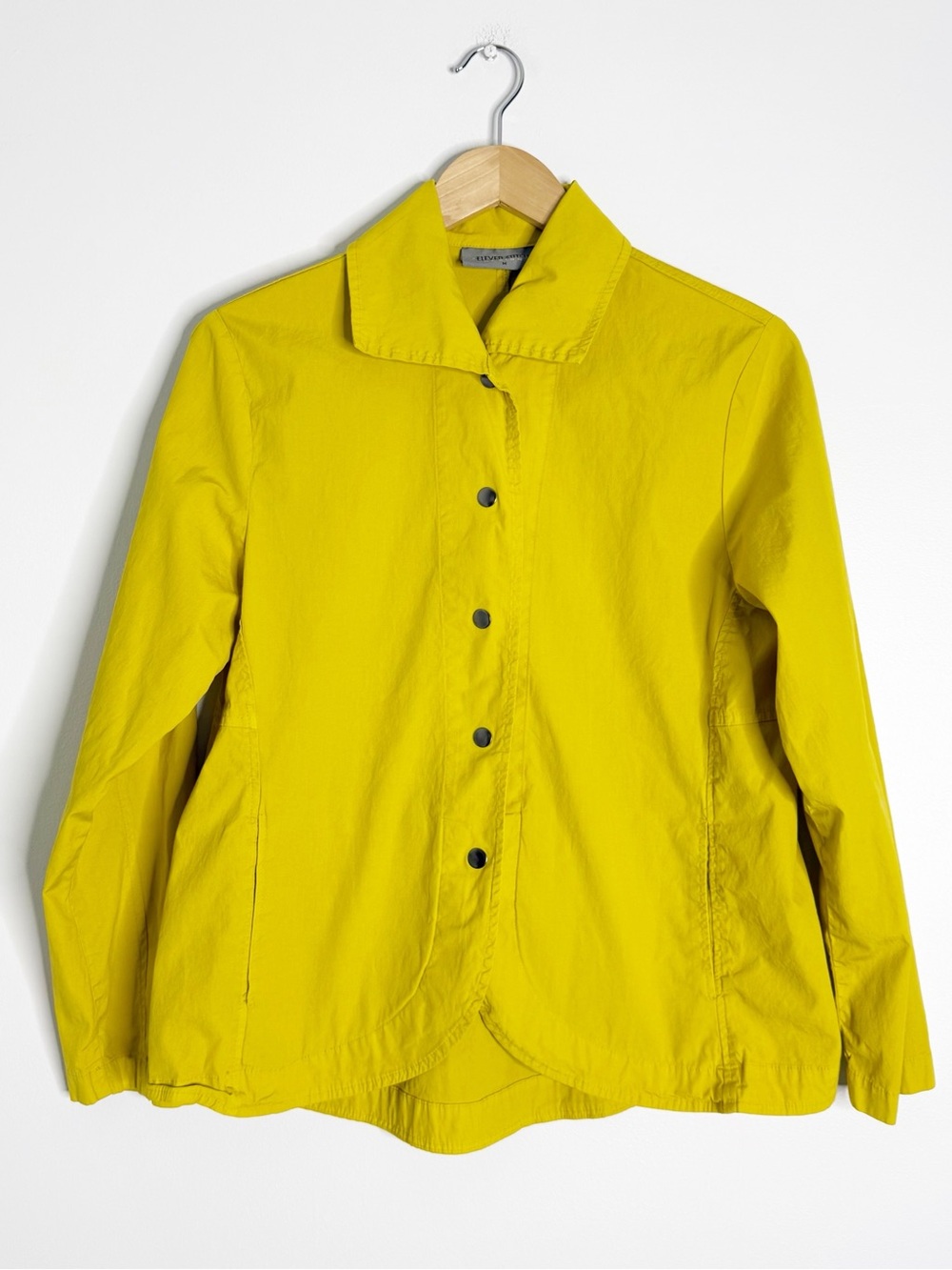 Eleven Stitch Design Snap Button Jacket Yellow Size M Made in USA